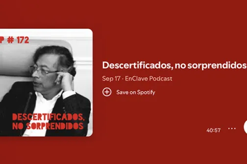 Descertificados, no sorprendidos
