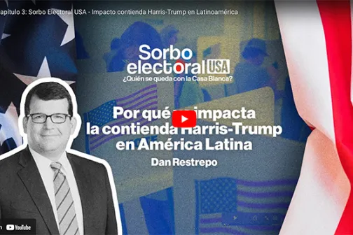 Sorbo Electoral USA video thumbnail featuring Dan Restrepo